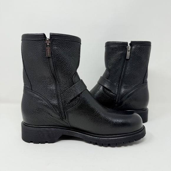 New La Canadienne Hanna Shearling Lining Boot Waterproof Pebble Leather Sz 6.5 - Picture 13 of 15